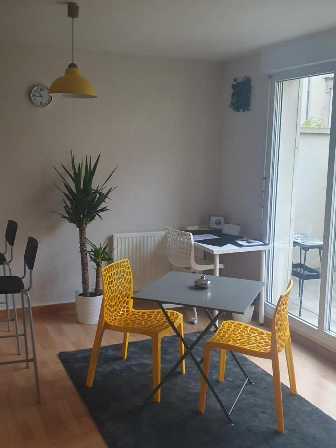 Terrasse Reims Centre Perseval Appartement Buitenkant foto